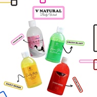 az2r- V Natural Body Wash Series 300gr | Daily Herbs | Greenie blast | Goats Milk | Hydra Boost