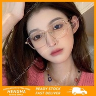 (HENGHA) Fashion Square Anti Blue Light Glasses Ultra Light Frame Computer Goggles