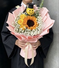 幼稚園小學中學大學畢業花束 鮮花