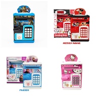 Cartoon Electronic Mini ATM Saving Box Fingerprint / TABUNG MESIN ATM KANAK KANAK