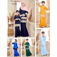 kurung lace kanak-kanak / Baju kurung budak / Baju kurung moden budak