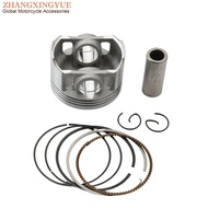 Scooter 52.4mm Piston Kit For SYM 125 GR Orbit Cello Allo Fiddle 3 Jet4 Symphony 125cc 13101-ARA-000