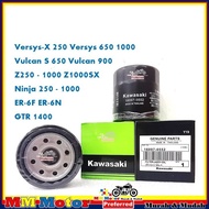 PENAPIS MINYAK KAWASAKI OIL FILTER ER6N ER6F GTR 1400 NINJA VERSYS X VULCAN S Z250 Z300 Z400 Z650 Z8