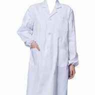 Long Sleeve Rubber Lab Coat Laboratory Coat/ Student Practice Coat