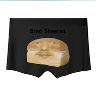 Bred Sheeran Bread Face Mens Boxer Briefs Funny Humor Gift For Men