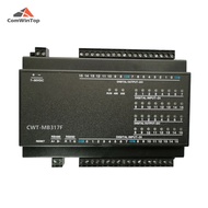 Authentic CWT-MB317F 16DI+16DO(NPN) RS485 RS232 以太网 Modbus Rtu Tcp Io 采集模块