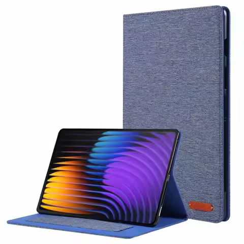For Xiaomi Pad 7 Pro Case 11.2 inch Soft Fabric Flip Stand Cover For Funda Xiaomi Pad 7 Mi Pad 7 Pro