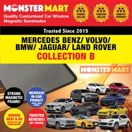 Magnetic Sunshades - CB2 Mercedes Benz Volvo BMW Jaguar Land Rover (B C GLB GLC GLE Class V40 V60 S6