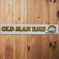 Old Man Emu Horizontal Text Sticker