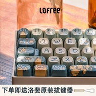 [Classics]Lofree Lofeixiaoqiao 68/100 Original Theme Keycaps for Mechanical Keyboard Cute Cartoon Dy