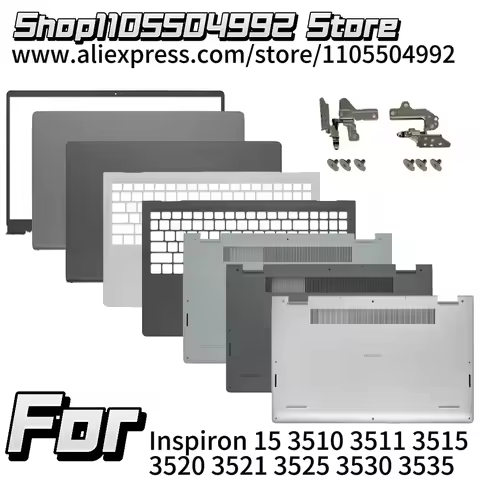 New For Inspiron 15 3510 3511 3515 3520 3521 3525 3530 3535 Laptops LCD Back Cover Bezel Hinge Palmr