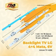 MATA LG TV BACKLIGHT 42 INC 6 LARGE CONCAVE EYEVOLT 42" 42INC 42IN CONCAVE LENS LG TV Backlight/ 8 b