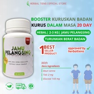 Jamu Kurus Badan Lulus Kkm Daun Senna Original 100% 30s Slimming Product Capsule Fat Burner Weight L