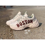 [Sneaker Party.TH] รองเท้าMLB BOSTON มี 2 สี SZ.36-40 นุ่ม ทรงสวย ใส่สบาย รองเท้าแฟชั่น รองเท้าลำลอง รองเท้าใส่เที่ยว รอ ขาวแดง 36