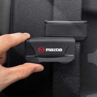 [Ready Stock] Mazda Logo Car Seat Belt Buckle Protector Cover Silicone Safe Belt Buckle Anti Slip An
