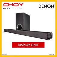 Denon DHT-S316 Home Theater Sound Bar System (Display Unit)