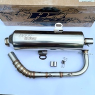 Standard racing exhaust for pcx, nmax, aerox, vario, lexi, adv, scoopy, beat, mio, etc., original hr