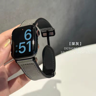 Dây đeo đồng hồ có khóa silicon bằng da thật cho Redmi Watch 4 / Redmi Watch 3 Active / Redmi Watch