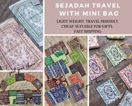 Sejadah Travel With Mini Bag (Small)