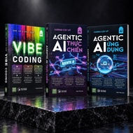 Combo 3 Books - Vibe Coding + AI Agentic Real Battle + AI Agentic Application (1980 Books Store)