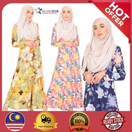 Jubah Muslimah Jubah Ironless Jubah Anti Kedut Abaya