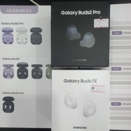 Samsung Galaxy Buds 2 Pro &amp; Buds FE Sealed Box