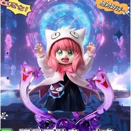 Anya Gengar Figure Anya Cosplay Gengar Spy X Family GK Anime Figure Collectible Model Statue for Fan