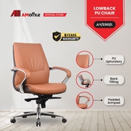 AM Office JLY2302 Royale PU Lowback Chair