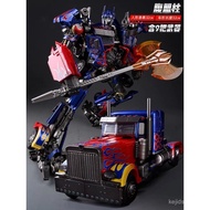 Deformation Toy KM01S Abs really smell like Optimus Prime OP Column LS03F Alloy Children's Robot Mod