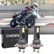 2pc H7 หลอดไฟ LED ไฟหน้าสําหรับ Kawasaki Ninja 650 12-16 EX650E EX650F EX650A