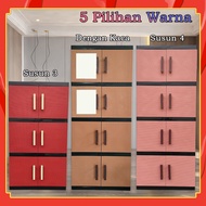 Plastic Wardrobe Wardrobe Accepts Children's Clothes Plastic Stacking Wardrobe Plastic Wardrobe (Rp5