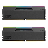 48GB (24GBx2) DDR5 6000MHz RAM (หน่วยความจำ) KLEVV CRAS V RGB GAMING OC MEMORY (KD5KGUD80-60A300G) #