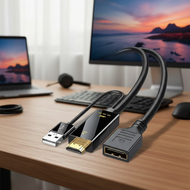 4K 60Hz and 2K 120Hz DisplayPort Cable for Connecting PC Laptop PS5 Xbox to Display Monitor