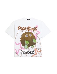 CARNIVAL CNVXYGOT011WH YUGIOH KURIBOH OVS T-SHIRT WHITE