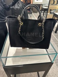 Chanel deauville tote bag