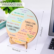 Dickly Feelings Wheel Double Sided with Stand Emotion Wheel for Women Office School