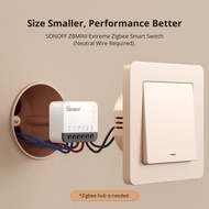 SONOFF ZBMINIR2 Extreme Zigbee Smart Switch Detach Relay External Switch Remote Control via eWeLink 