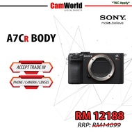 SONY A7C R BODY ONLY (SONY MALAYSIA)