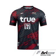 Ari True Bangkok United 2024/2024 Home Player Jersey-black/red/silver Arr Banker Red