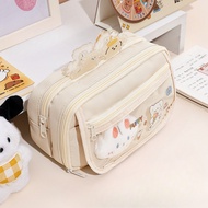 Y&X 9-Layer High-Capacity Pencil Case Cartoon Cute Stationery Box Large Capacity Pencil Case Station