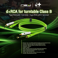 NEO (Created by OYAIDE Elec.) d + RCA for Turntable Class B : Professional Phono audio cable