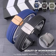 Good Quality Model 21/22 Suitable for Baida Purley 5167R Grenade Aquanaut Series Soft Rubber Strap 5