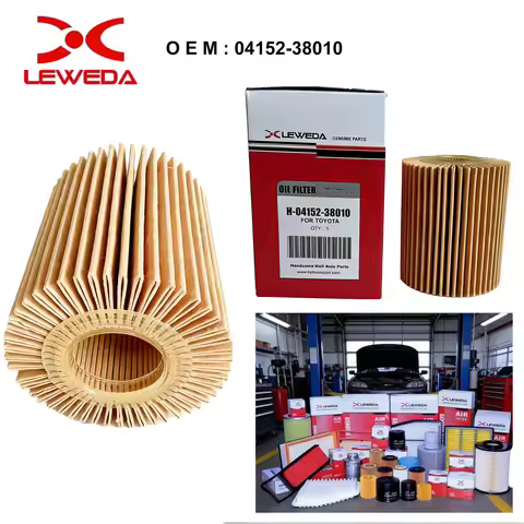 LEWEDA High Efficiency Engine Protection Premium OEM 04152-38010 Oil Filter For Lexus IS250 RX350 To