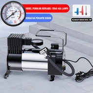 (Pengiriman cepat dikirim dari Jakarta) 2 Silinder LED Paket Compressor Mini Listrik Portable pompa