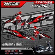 SUPRA FIT X STRIPING STICKER - SUPRA FIT X PREMIUM STRIPING 02