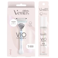 Venus Gillette Venus VIO Hair & Skin Women's Razor Body (1 Replacement Blade Included) + Moisturizin
