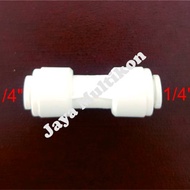 Fitting RO Union Connector tube 1/4"