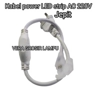 AC 220V LED strip power cable clamp model / 220V AC hose LED strip power cable clamp model