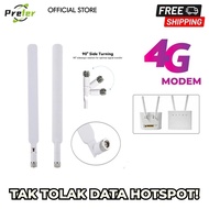 Ready Stock Huawei B310 B315/OEM CP101+ Router 2pcs 4G LTE antenna 5i SMA Male external router anten