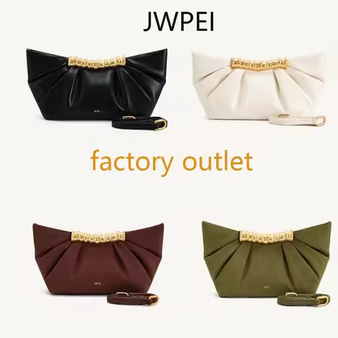 JW PEI Metallic Evening Clutch bag
